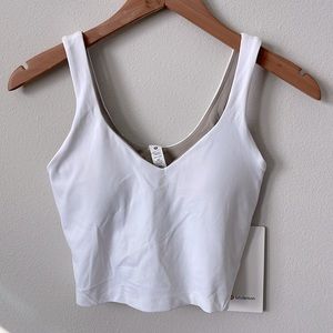 NWT Lululemon Align Tank White Size 8